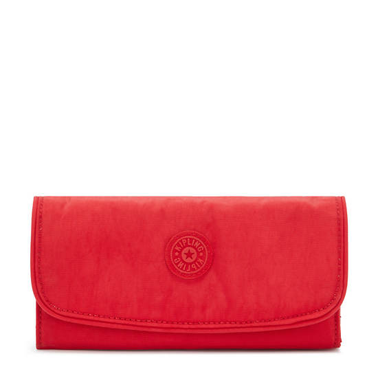 Kipling Money Land Snap Plånbok Röda | SE 1425EB